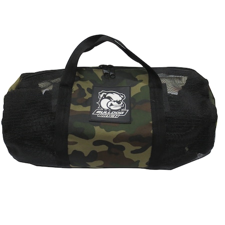 Storage Bag, Camo Mesh Duffle, 16L X 8D